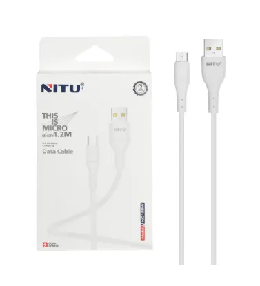 تصویر  کابل شارژ فست 1.2 متری اندروید نیتو مدل NC128B