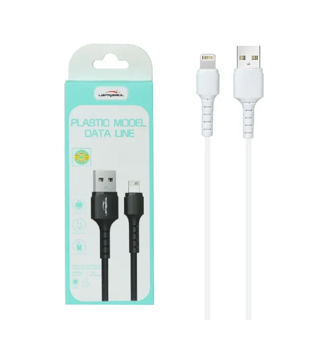 تصویر  کابل شارژ فست آیفون لپ رامول مدل LP-B57