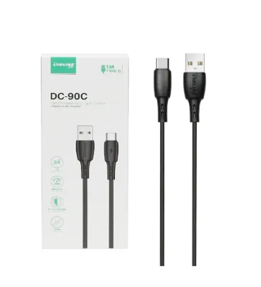 تصویر  کابل شارژ فست دینلاین Type-C مدل DC-90C