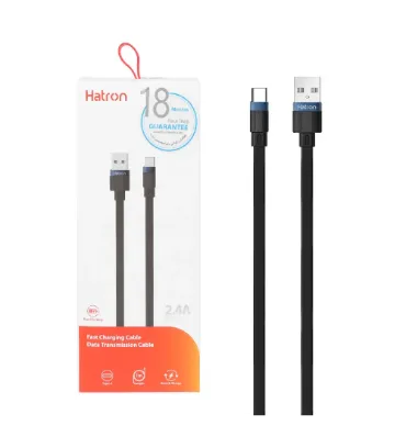 تصویر  کابل شارژ فست هترون Type-C مدل HC155UC
