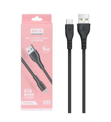 تصویر  کابل شارژ فست اندروید مدل F-D002