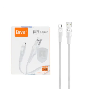 تصویر  کابل شارژ فست Type-C بیوا مدل C-01T