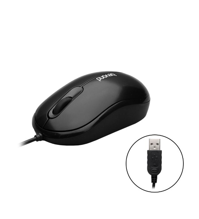 تصویر  کیبورد و ماوس با سیم بیاند مدل BMK-6141