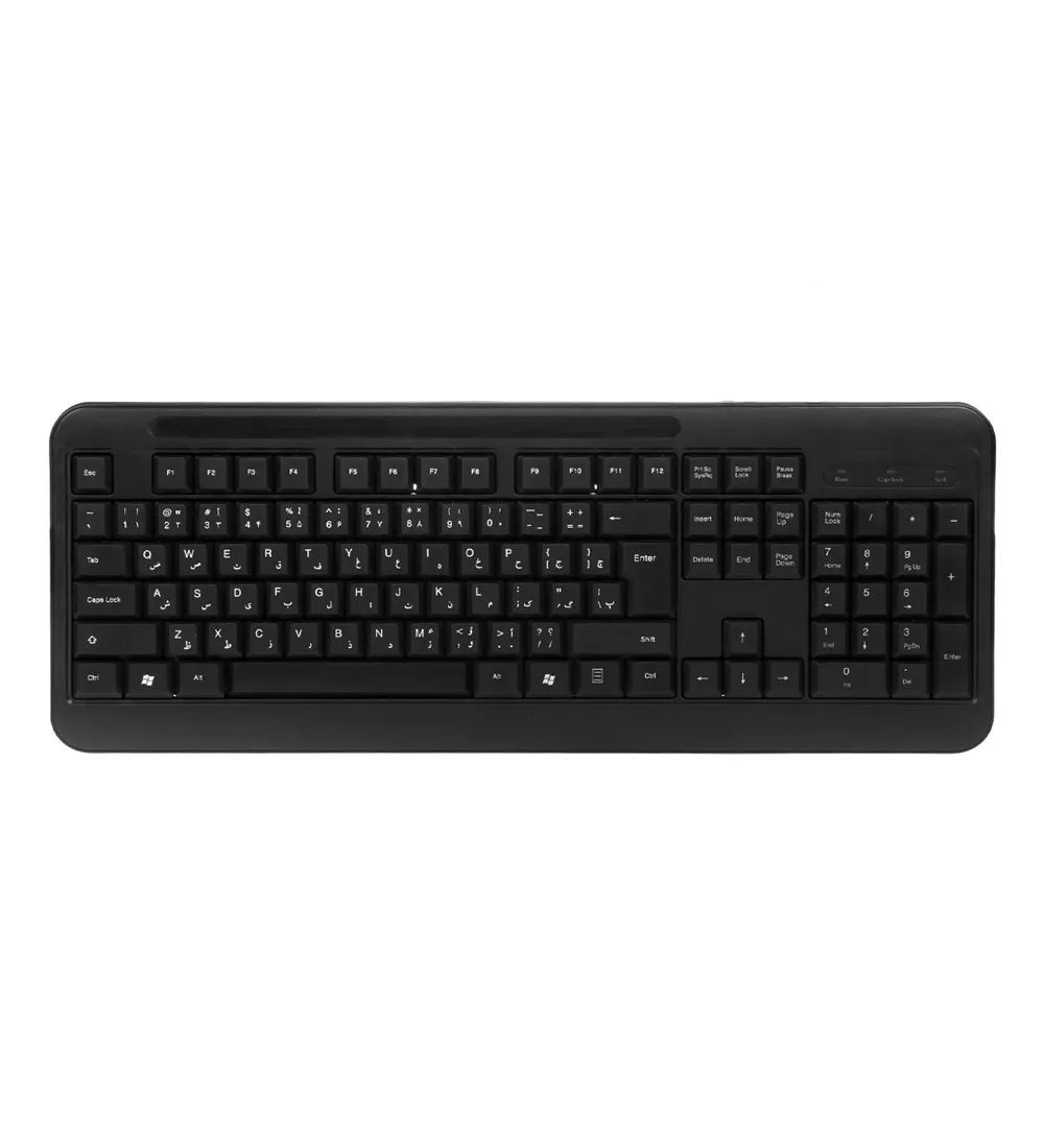 تصویر  کیبورد بی سیم شوش مدل SH63