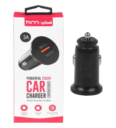 شارژر فندکی تسکو  مدل TCG 34