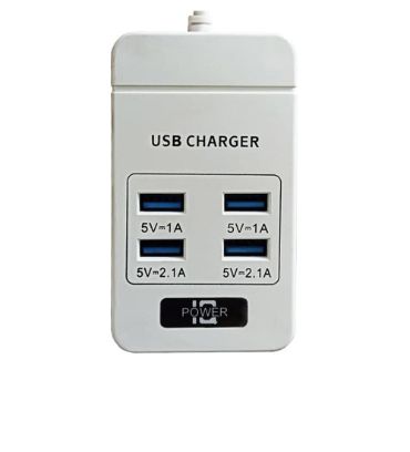 هاب 4 پورت پاور ای کیو مدل ZGN-T05