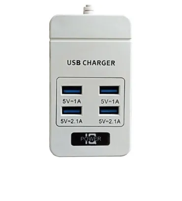 تصویر  هاب 4 پورت پاور ای کیو مدل ZGN-T05