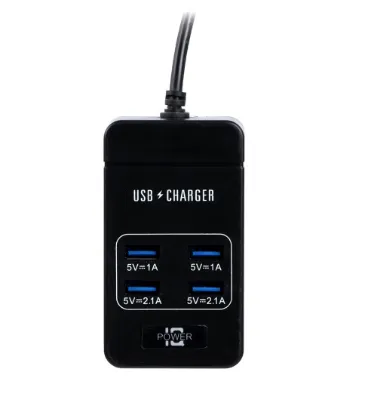 تصویر  هاب 4 پورت پاور ای کیو مدل TB-T05