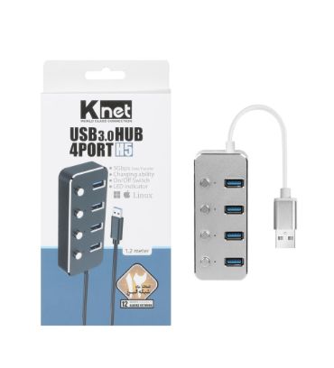 هاب 4 پورت کی نت مدل K-HUAMH504