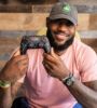 تصویر  دسته PS5 مشکی مدل DualSense LeBron James Limited Edition