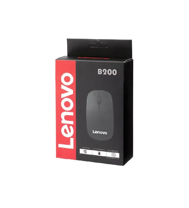 تصویر  ماوس باسیم لنوو مدل B200 تصویر  ماوس باسیم لنوو مدل B200