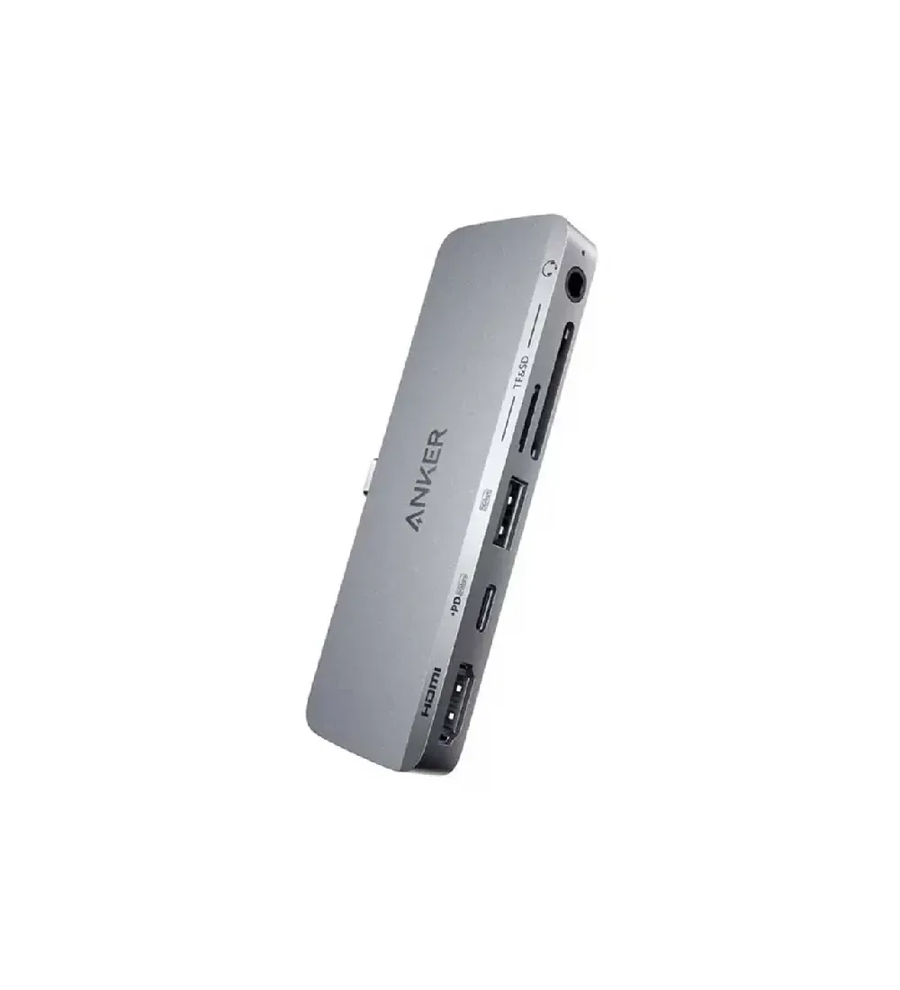 تصویر  هاب 6 پورت انکر مدل Anker 541 USB-C Hub 6-in-1 A8363HA1