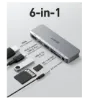 تصویر  هاب 6 پورت انکر مدل Anker 541 USB-C Hub 6-in-1 A8363HA1