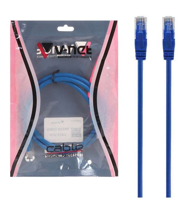 تصویر  کابل شبکه 1 متری وی نت مدل Cat6 UTP