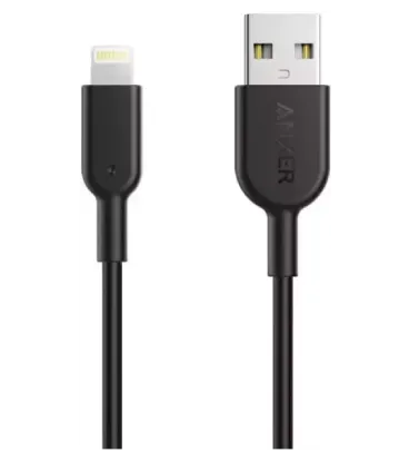 تصویر  کابل 1.8 متری لایتنینگ انکر مدل Anker Powerline II A8433