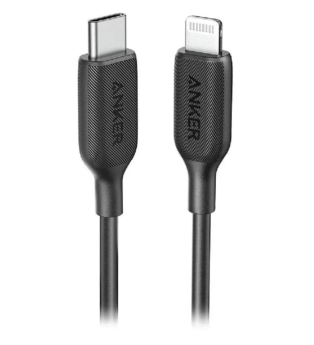 تصویر  کابل 1.8 متری USB-C به Lithning انکر مدل Anker PowerLine III A8833