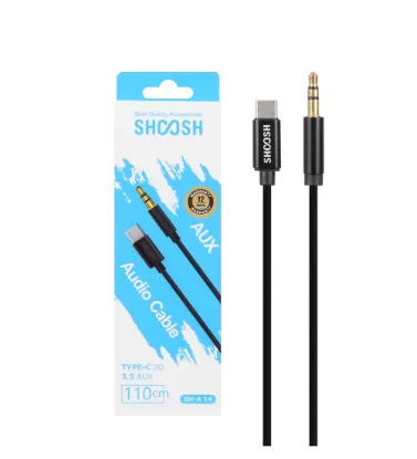 تصویر  کابل تبدیل AUX To Type-C شوش مدل SH-A 14