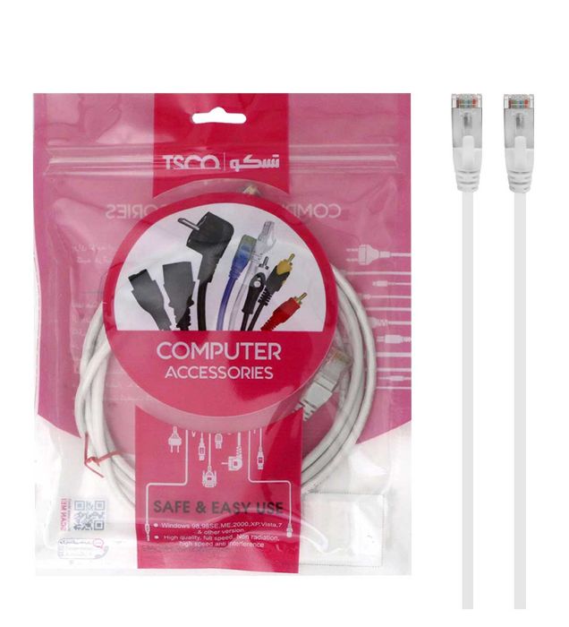 تصویر  کابل شبکه 2 متری تسکو Cat 6 FTP مدل TNC 620