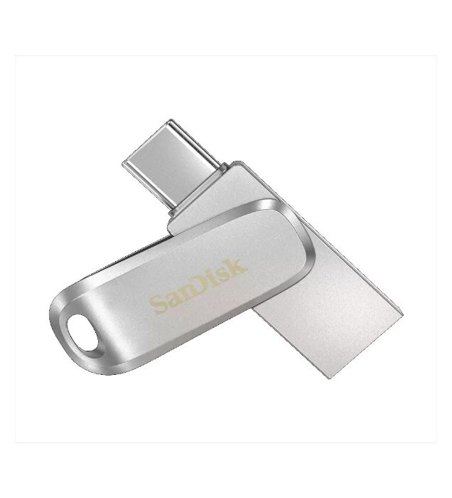 تصویر  فلش مموری سن دیسک مدل Ultra Dual Drive Luxe USB Type-C USB 3.2 ظرفیت 256 گیگابایت
