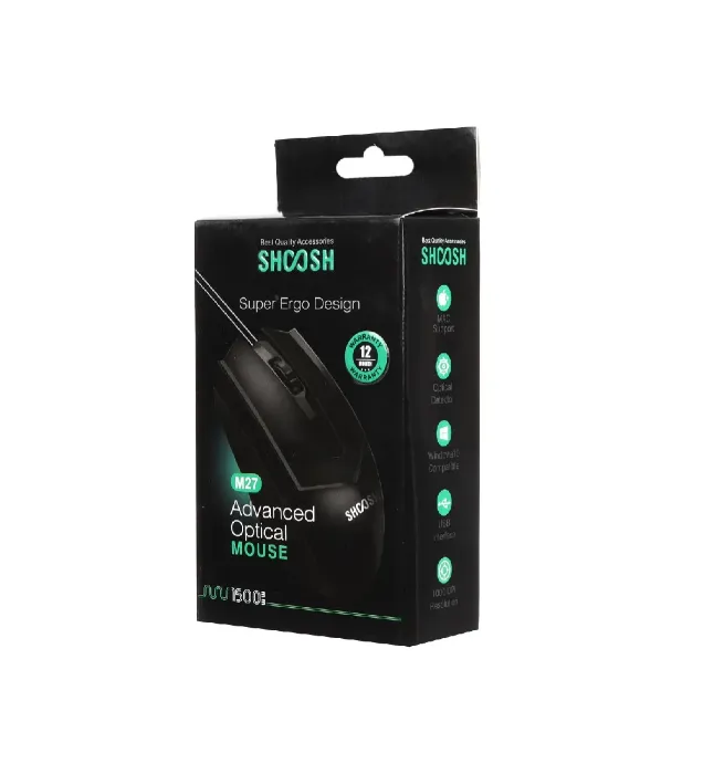 تصویر  ماوس سیم دار شوش مدل M27