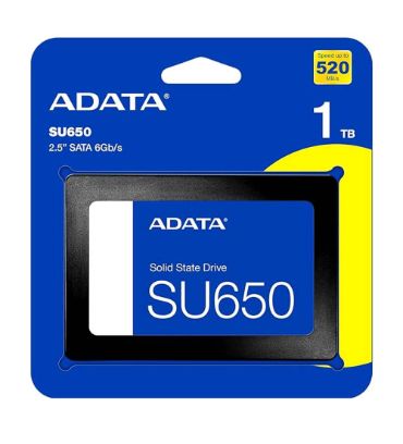 هارد SSD اینترنال ای دیتا مدل SU650 ظرفیت 1 ترابایت