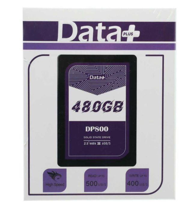 تصویر  هارد SSD اینترنال دیتا پلاس مدل DP800 ظرفیت 480 گیگابایت