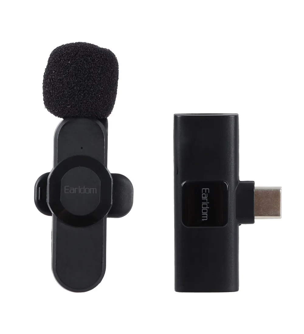 تصویر  میکروفون بی سیم ارلدام Type-C مدل MC7C