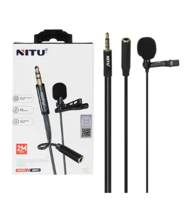 تصویر  میکروفون یقه ای جک 3.5 میلیمتری نیتو مدل NM01