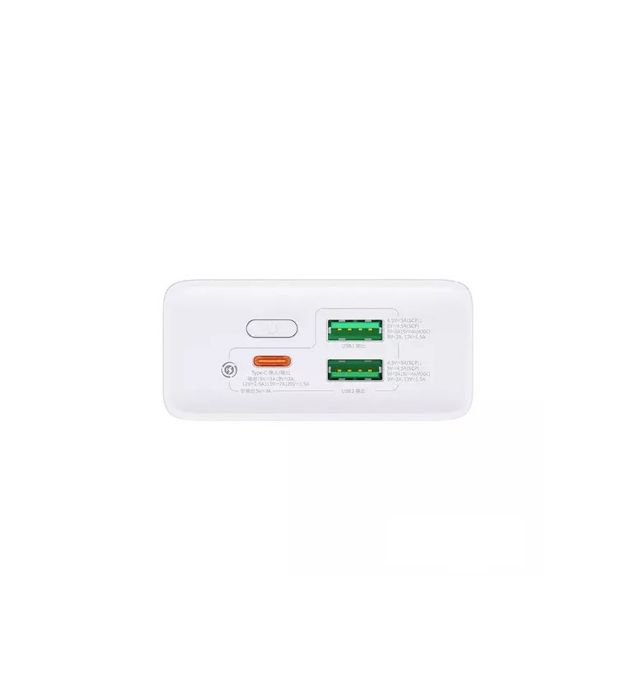 تصویر  پاوربانک باسئوس مدل Adaman2 PPAD0801 Super VOOC 30W ظرفیت 20000 میلی‌آمپر