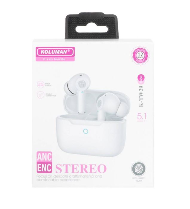 تصویر  هندزفری بی سیم کلومن مدل K-TW29