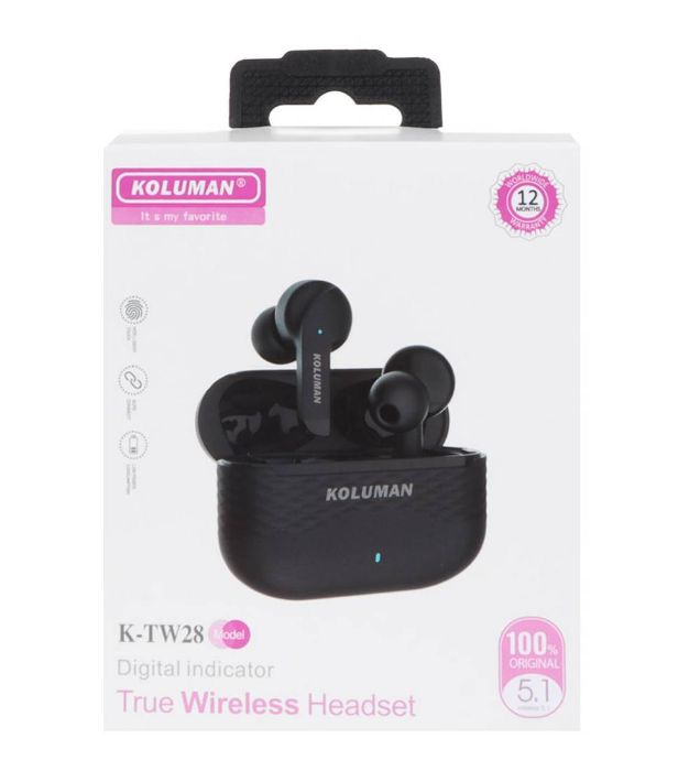 تصویر  هندزفری بی سیم کلومن مدل K-TW28