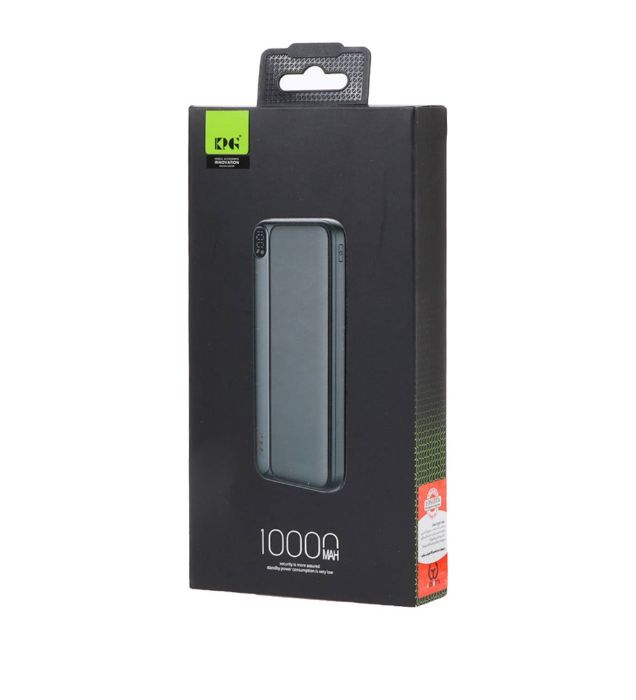 تصویر  پاوربانک کی پی جی مدل KPG-100 10W ظرفیت 10000 میلی آمپر ساعت