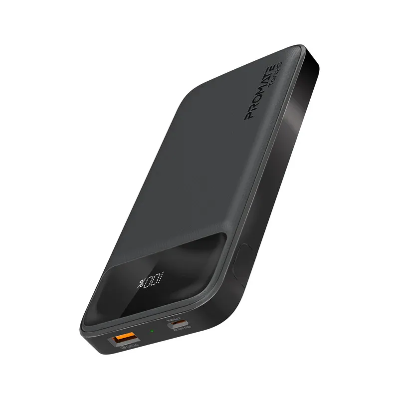 تصویر  پاوربانک پرومیت مدل TORQ-10 ظرفیت 10000 میلی آمپر ساعت