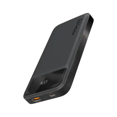 تصویر  پاوربانک پرومیت مدل TORQ-10 ظرفیت 10000 میلی آمپر ساعت