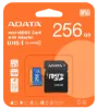 تصویر  کارت حافظه microSDXC ای دیتا مدل ADATA UHS-I V10 R100W25+ADP ظرفیت 256 گیگابایت