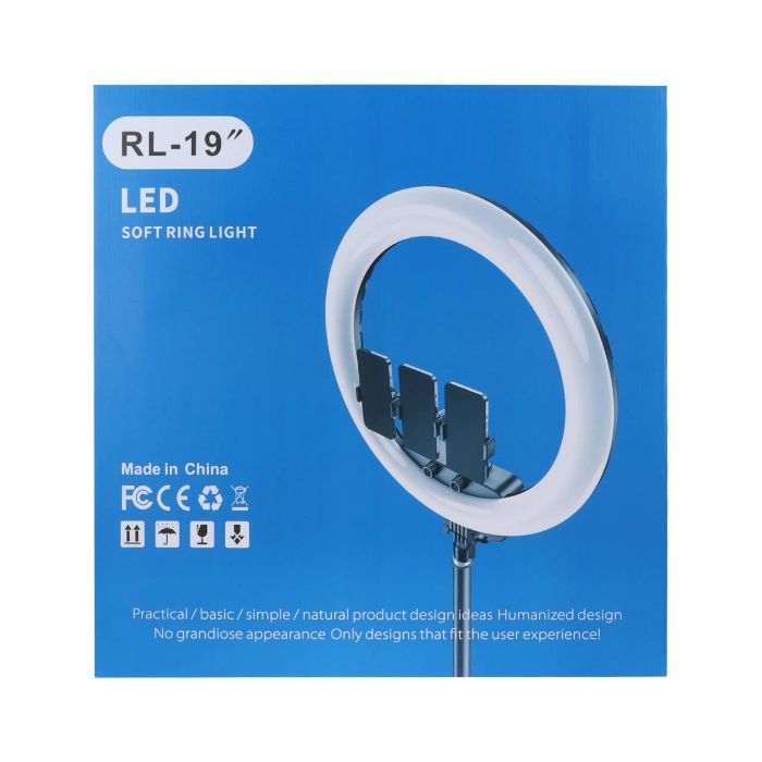 تصویر  رینگ لایت مدل RL-19 (بدون پایه)
