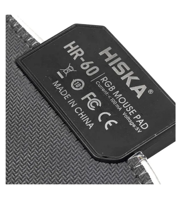 تصویر  ماوس پد گیمینگ هیسکا مدل HR-60