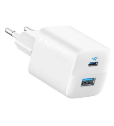 تصویر  شارژر دیواری انکر 33 وات مدل A2331 (دو پورت)
