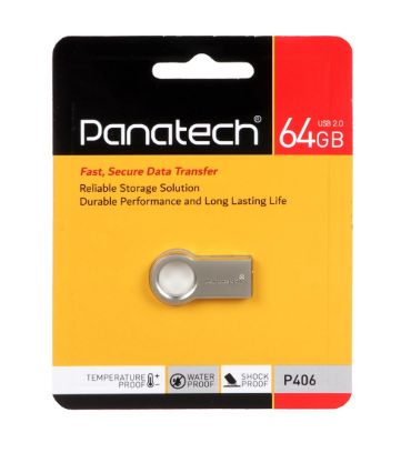 فلش مموری پاناتک ظرفیت 64 گیگابایت مدل P406