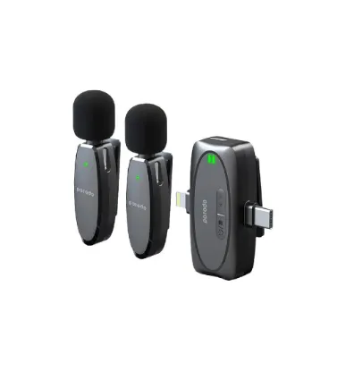 تصویر  میکروفون یقه ای پرودو مدل PD-2MLAVCC-BK
