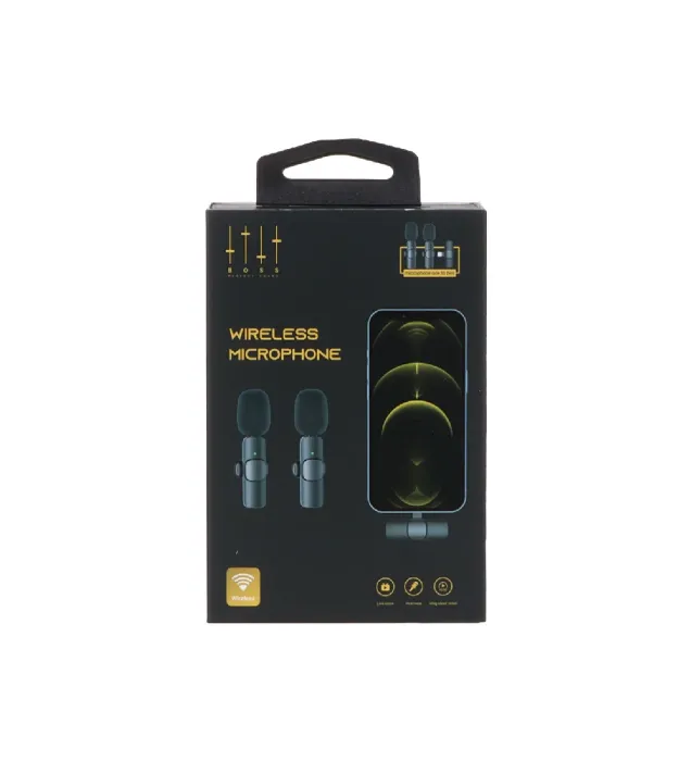 تصویر  میکروفون بی سیم  Type-C / Lightning مدل K9 BOSS