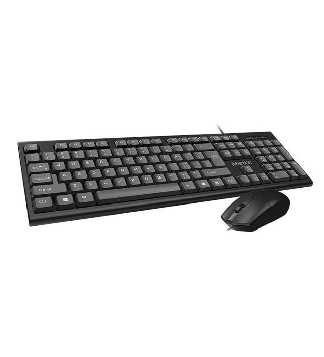 تصویر  کیبورد و ماوس باسیم میشن مدل C100