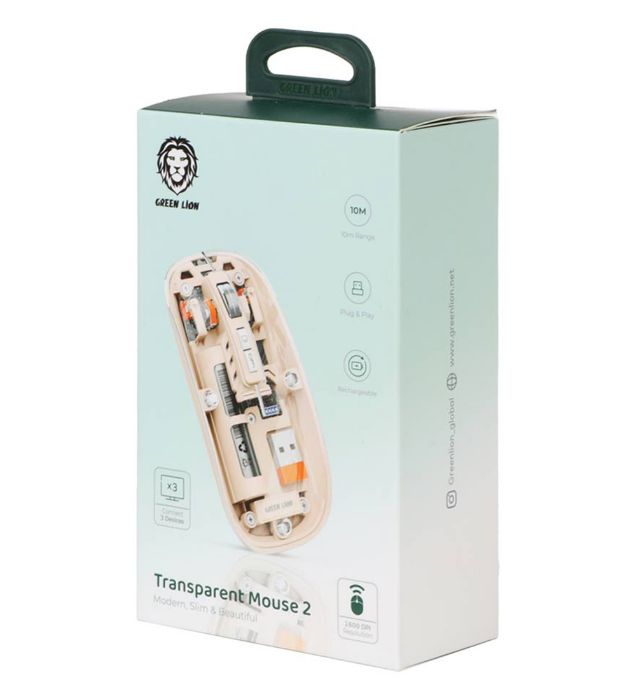 تصویر  ماوس بی سیم گرین لاین مدل GNTRAMOUS2PK