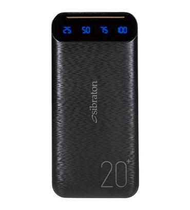 پاوربانک سیبراتون مدل S-PB217 ظرفیت 20000 میلی آمپر ساعت