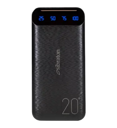 تصویر  پاوربانک سیبراتون مدل S-PB217 ظرفیت 20000 میلی آمپر ساعت