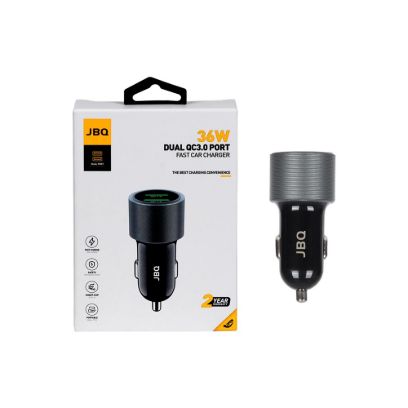 شارژر فندکی جی بی کیو مدل CC-736 توان 36 وات