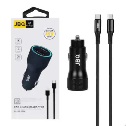 شارژر فندکی جی بی کیو مدل CC-P8 توان 45 وات