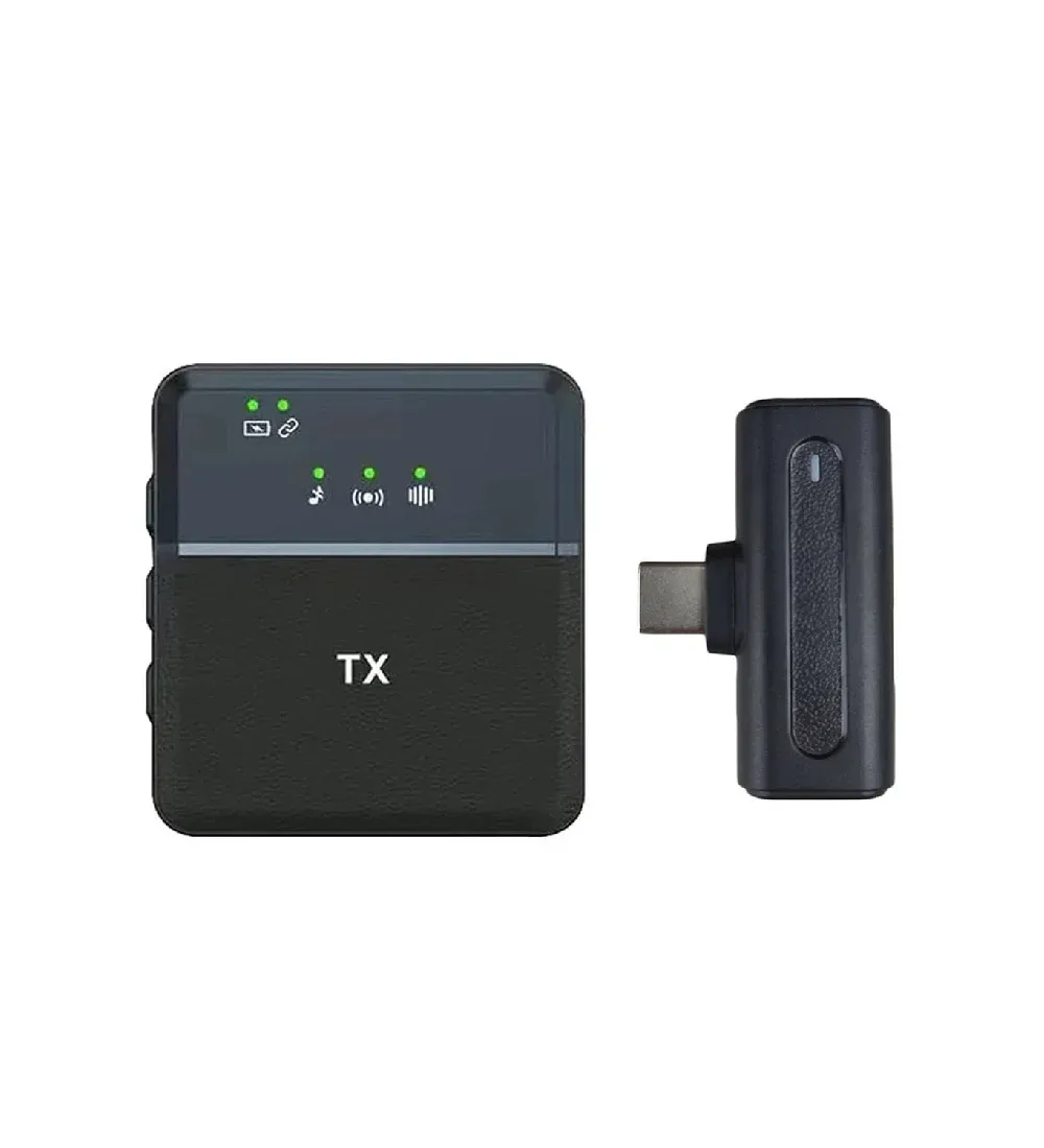 تصویر  میکروفون یقه ای بی سیم Type-C مدل SX8