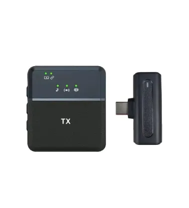 تصویر  میکروفون یقه ای بی سیم Type-C مدل SX8