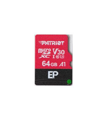 کارت حافظه microSDXC پاتریوت مدل EP کلاس 10 استاندارد UHS-I U3 ظرفیت 64 گیگابایت